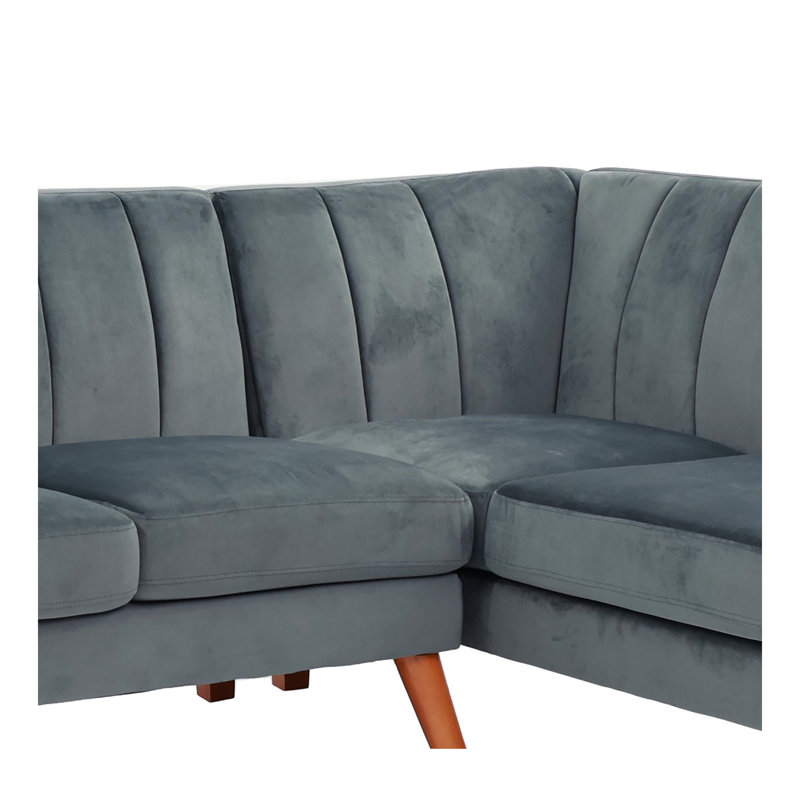 SECTIONAL - 2PC, Dark Gray