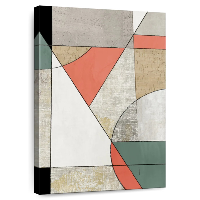 Avery Folding Together I, 48" H x 32" W