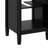 20" Bathroom Vanity With Ceramic Sink, Adjustable U-Shaped Shelf, Door Storage Rack-116119262