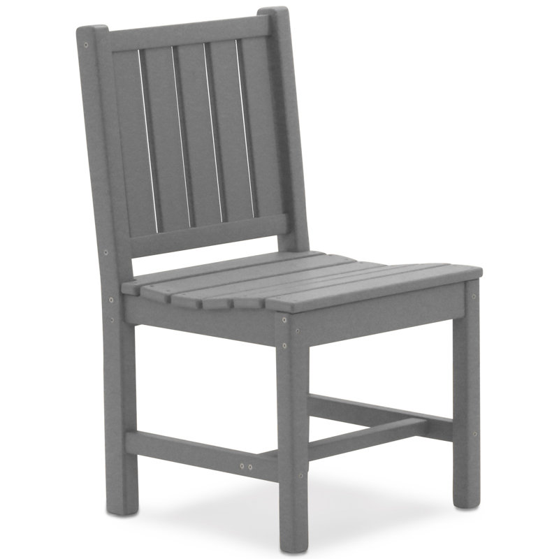 Chaise de patio Anderton, Gris clair, Gris clair