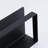 Modern Matte Black Stainless Steel Wall Mounted Shower Caddy, Drill / Screw Rectangle Bathroom Organizer, Hardware Included Storage Shelf, Rust-Resistant
