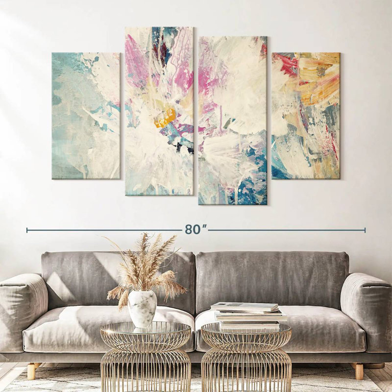 Avery Abstract Expressionism, 42" H x 68" W