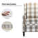 Celia Upholstered Manual Recliner with Classic Wing Back and Solid Vase-Shape Wooden Legs