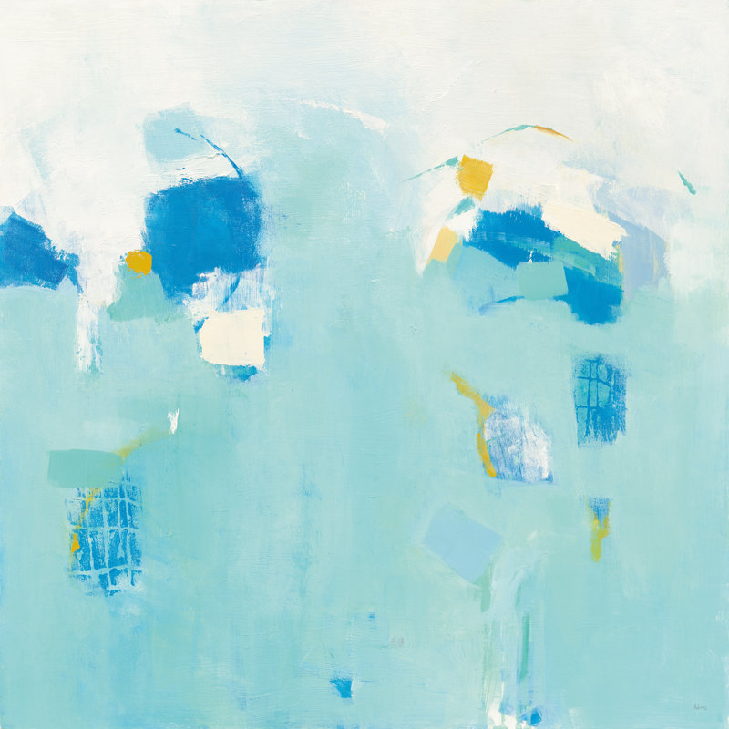 Splash by Phyllis Adams - Wrapped Canvas Painting, 81cm H x 122cm W  