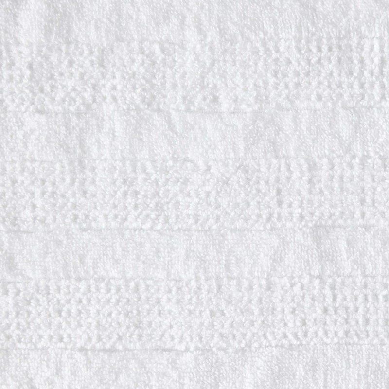 Martha Stewart Bedford Cottage Solid Cotton 6 Piece Towel Set, White