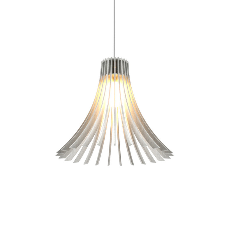 Luminaire suspendu Stecche Di Legno, Blanc organique, Organic White