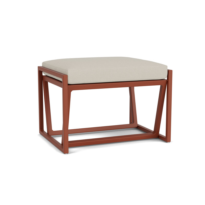 Summit Outdoor Ottoman, Sea Glass, Fife Fog