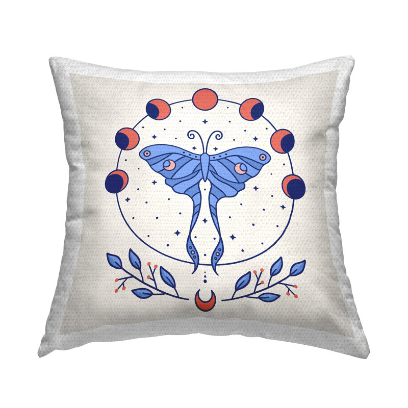 Coussin Celestial Luna Moth