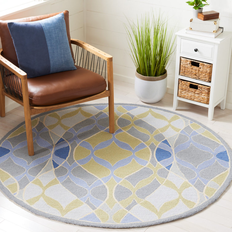 Chelsea Hand Hooked Wool Pile Abstract Rug
