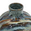 Blue and Brown Reactive Glazed Accent Vase