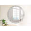 Huldar Glass Flat Wall Mirror