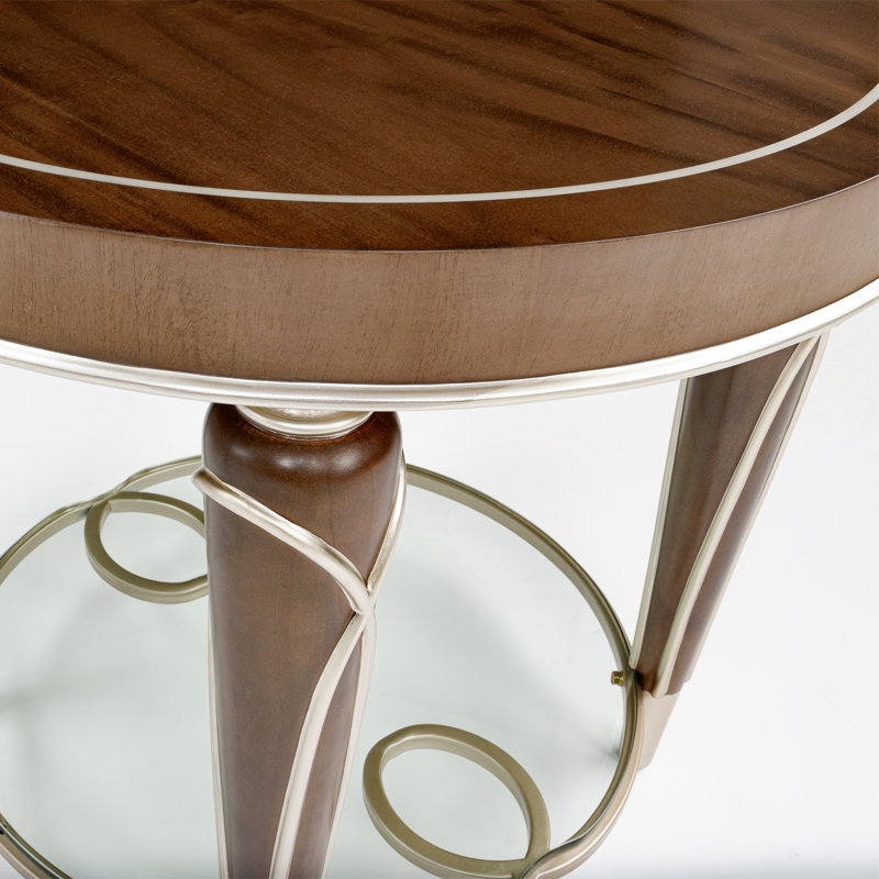 Villa Cherie End Table - Hazelnut