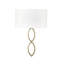Applique murale haute en acier 18,8 po Yohji-1049843029
