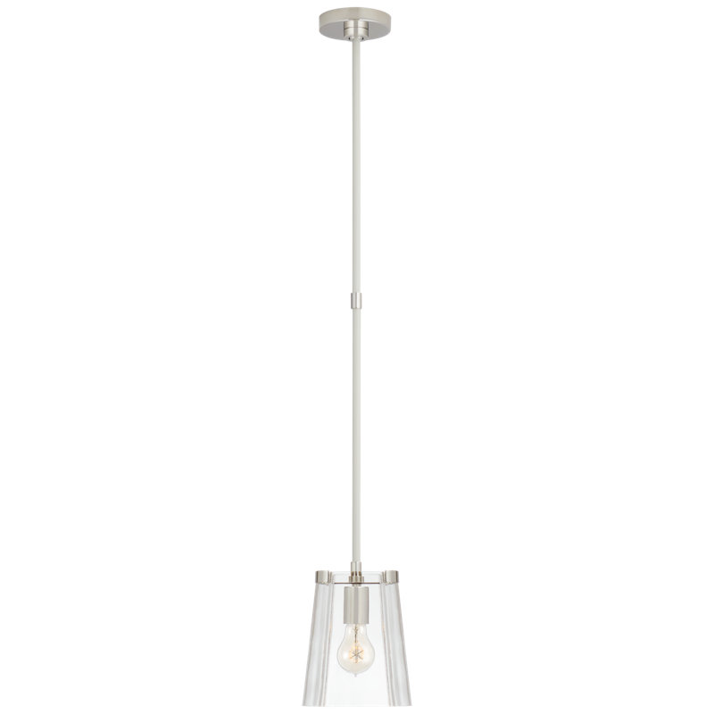 Thoreau 1 - Light Pendant, Polished Nickel