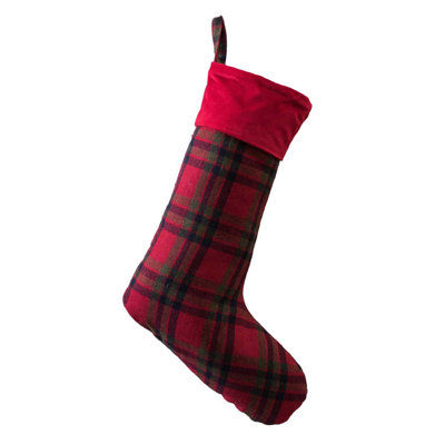 Chaussette de noël pour noël écossais