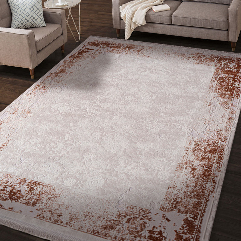 Tapis en coton Teresia, Rectangle 3 pi 3 po x 6 pi 3 po