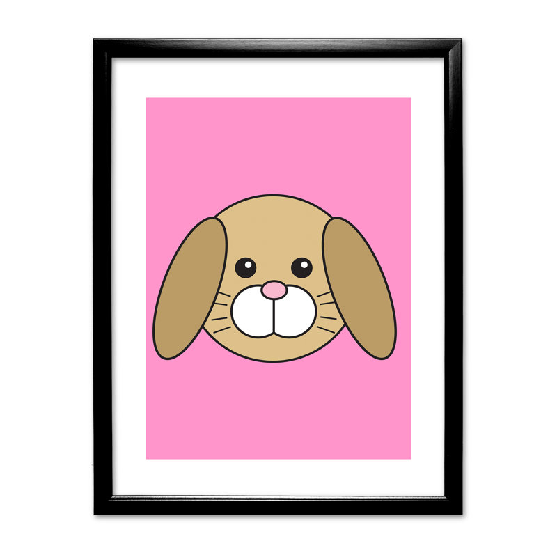 Single Picture Frame Print, Black