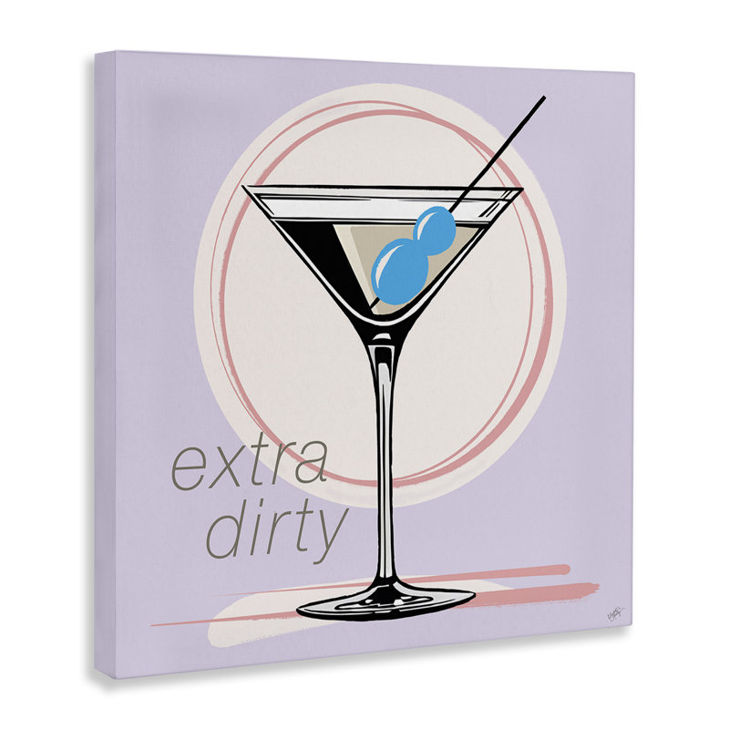 «Extra Dirty Martini» par Elizabeth Medley, H 24 po x l 24 po