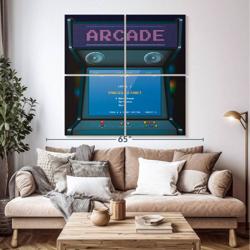 Écran d'arcade Senne, H 50 po x l 50 po