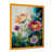 Impression dorée sur toile encadrée