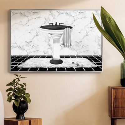 " Modern Sink " Painting Print