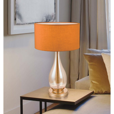 Lampe de table 21,06 "avec USB