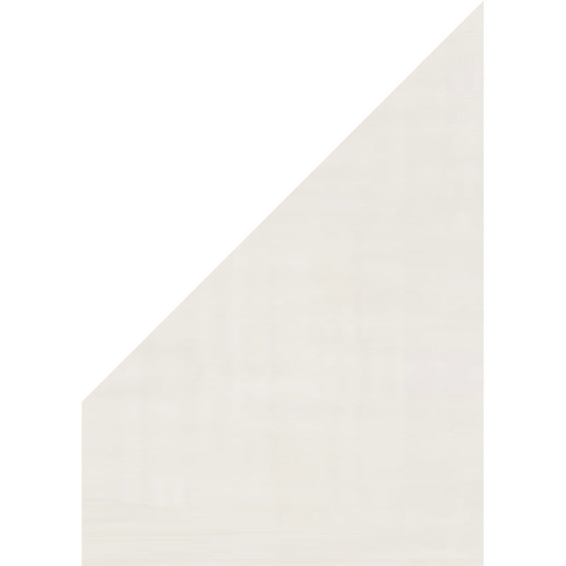 Évent à pignon demi-sommet en PVC à droite, H 29 po x l 29 po x P 3 po, Brai 5/12