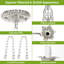 Lustre style campagnard 6 lumières-97750226