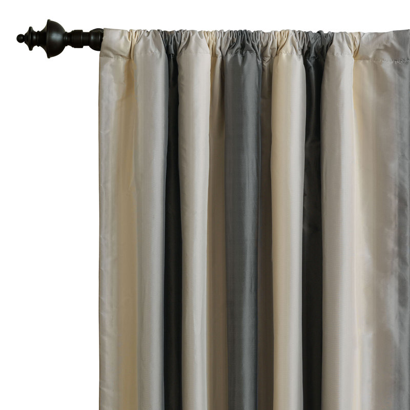 Ezra Room Darkening Curtain Single Panel, 48" W x 120" L