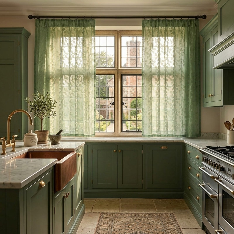 Floral Kitchen Curtain Kitchen Pelmet