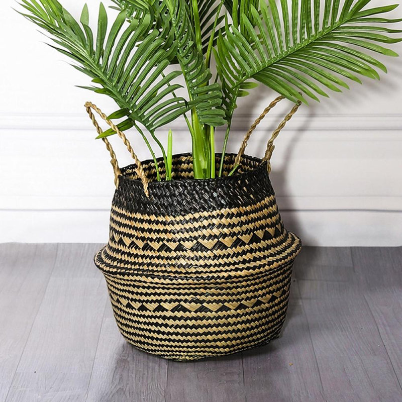 Panier de ruppie maritime, H 11,1 po x l 12,6 po x P 12,6 po