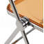 Chaise pliante en acrylique transparent-590095455