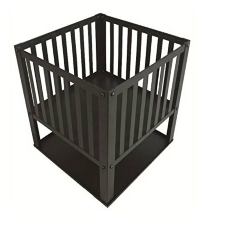 Gwinn Square Steel Smokeless Fire Pit