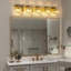Luminaire pour meuble-lavabo de salle de bain Modern Gold Crystal-2077438469-2077438474-2077438473