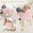 Modern Vanity Stool Chair With 4 Metal Legs And Storage, Multiuse Foot Rest For Makeup Room Bedroom-46305003