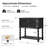 Jeremie Traditional 30"Tall Solid Wood 2-Drawer End Table with Built-in Charging Outlets-272825940