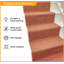 Stair Runner Solid Colour Flatweave Area Rug-449322061