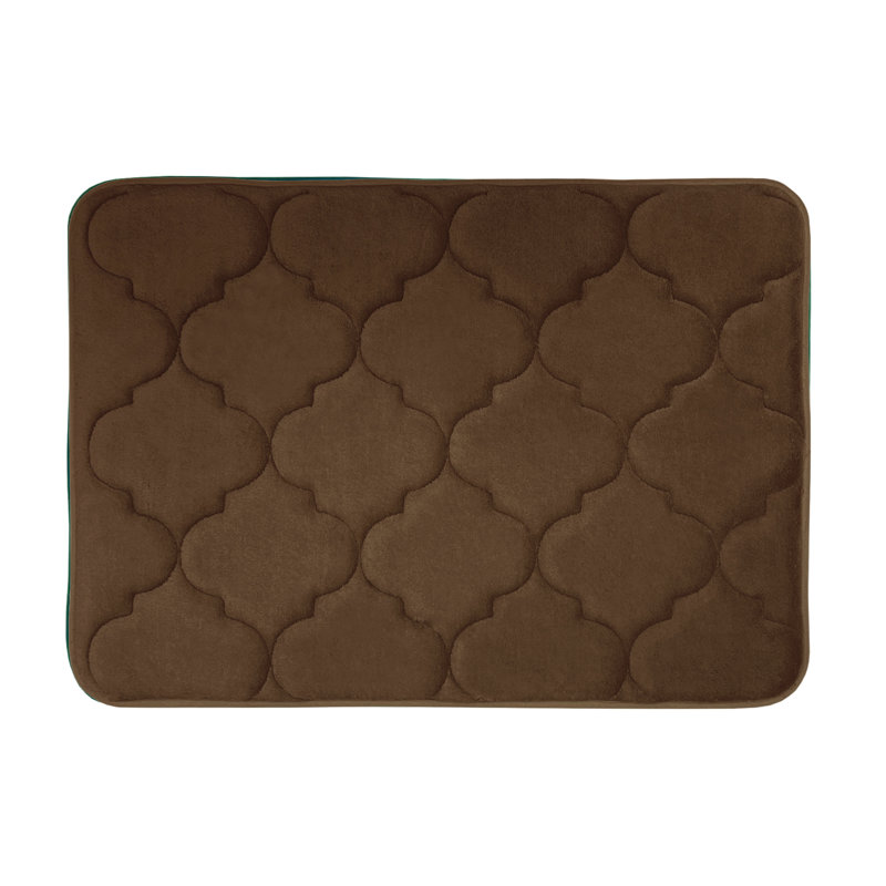 Memory Foam Mat 17x24 - Madison, Brown