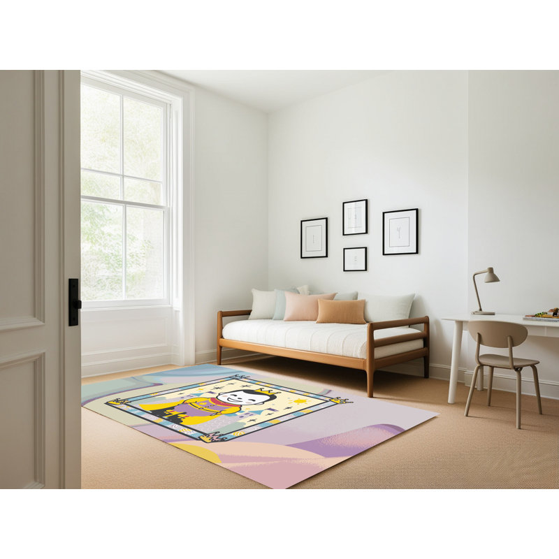 Tapis fantaisie East Urban Home, Rectangulaire 2 pi x 3 pi