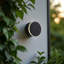 UltraBeam 4 Watt LED Round Black Outdoor LED Wall Light Diameter 102mm