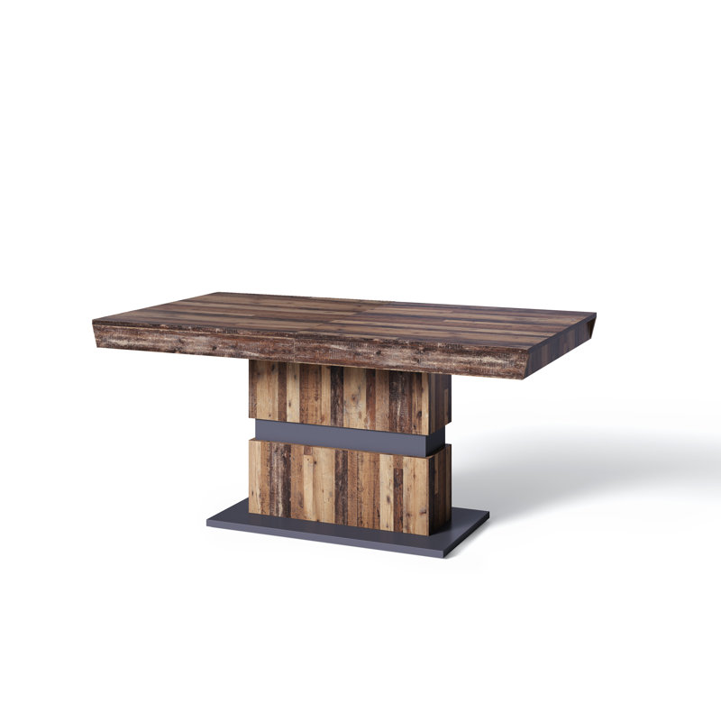 Fauve Dining Table, Old Wood, 75cm H x 195cm W x 90cm D