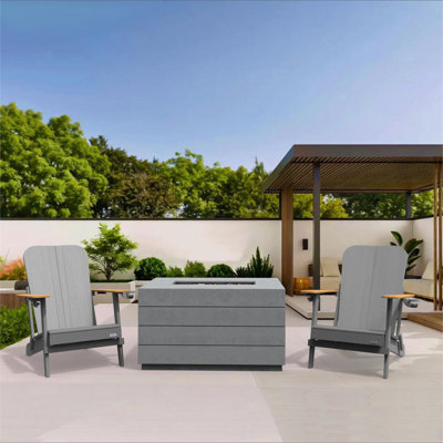 Chaise Adirondack d'extérieur Breianna
