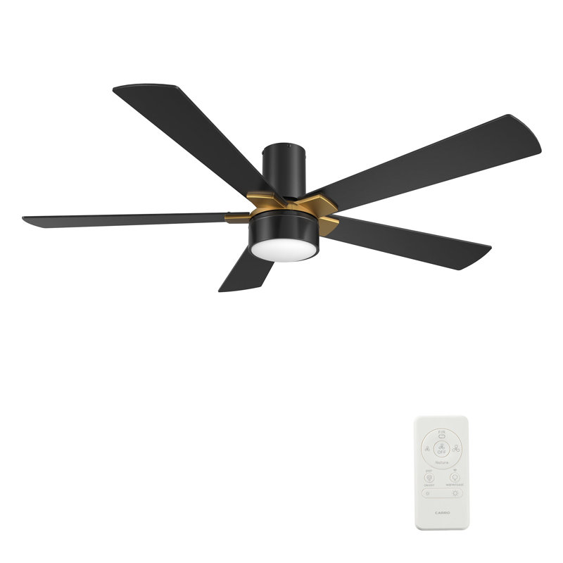 Wichita Smart Ceiling Fan with Remote, Light Kit Included,Works with Google Assistant and Amazon Alexa,Siri Shortcut.