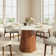 Farmhouse Kitchen Table Round Dining Table Circular For 4/6/8 Gullu Modern