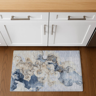 Premium Machine Washable Medena AMF1860 Abstract Rug