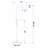 58'' Brass Task Floor Lamp