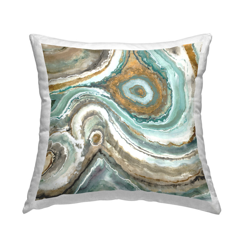 Abstract Throw Pillow