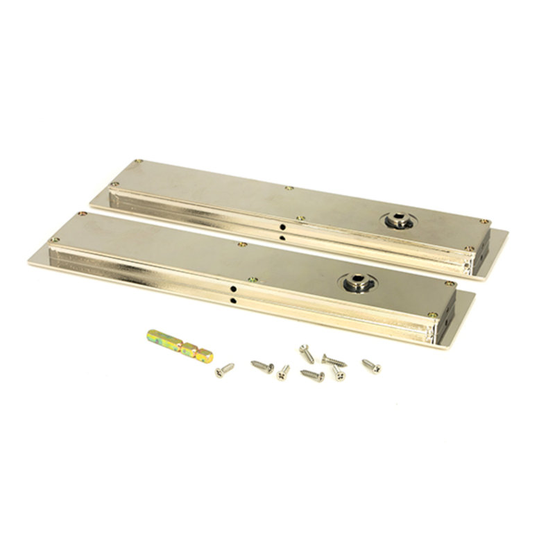 Door Accessory, 25cm H x 6cm W x 1.3cm D, Polished Nickel