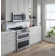 Café 30" 6.7 cu. ft. Smart Slide-in Electric Range with Induction Cooktop