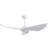 Kemp 52" 3 -ABS-Blade Propeller Modern Ceiling Fans no Light and with Remote Control-242240093